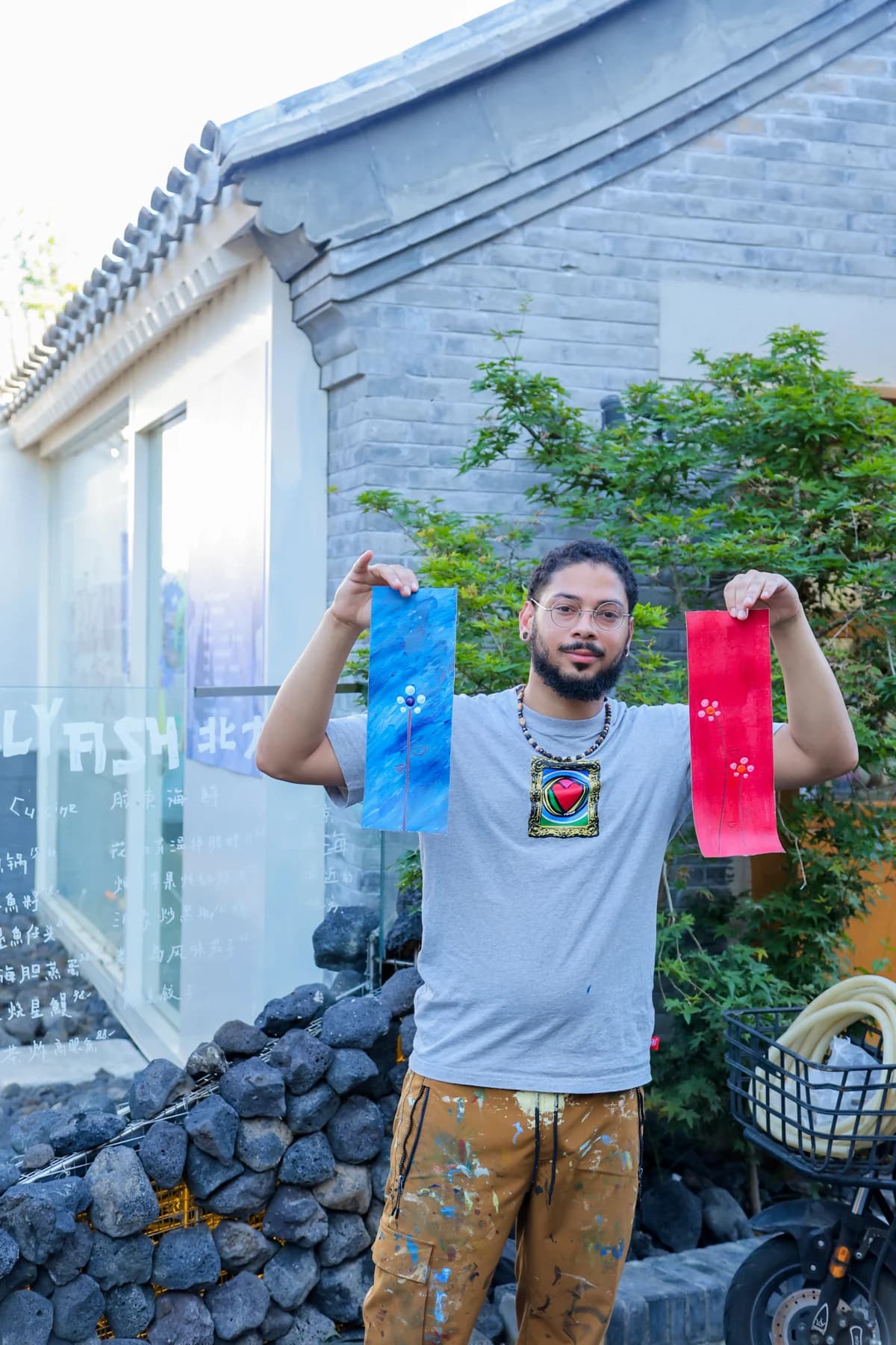 Photograph from the Beijing exchange