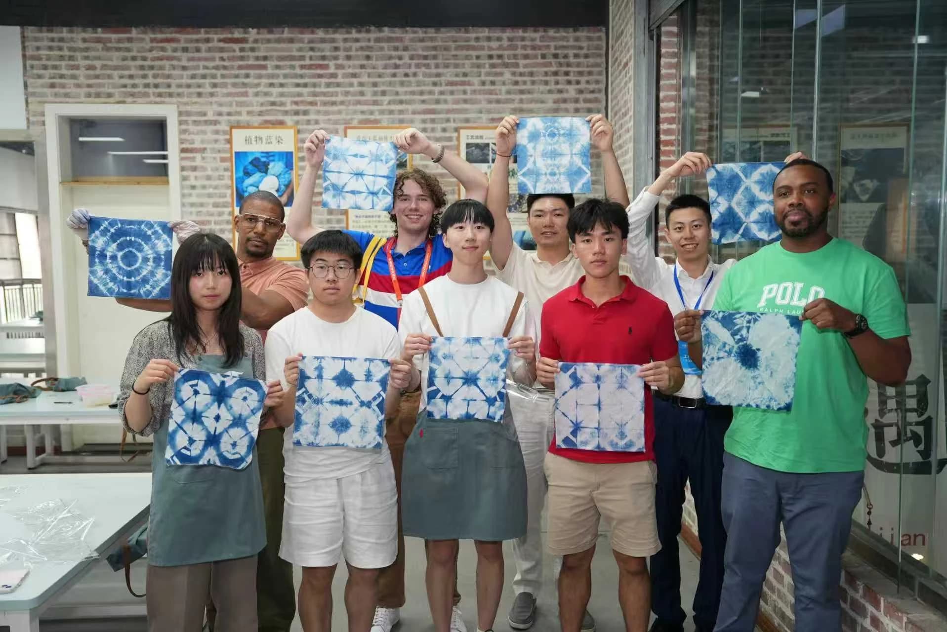Photograph from the Shandong & Sichuan exchange